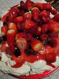 Pavlova de Frutos Vermelhos