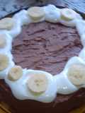 Torta mármol de chocolate y yogur