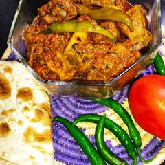 A picture of Mutton Handi.