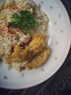 Foto resep Creamy chicken fusilli