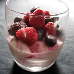A picture of Mixed Berries & Yoghurt Fool.