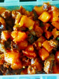 Foto resep Sambal goreng kentang ati ampela tanpa santan