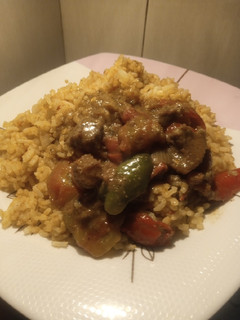 A picture of Beef sauce.