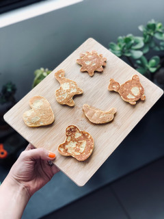 Una foto de Pancakes de zanahoria bebés 👶🏼