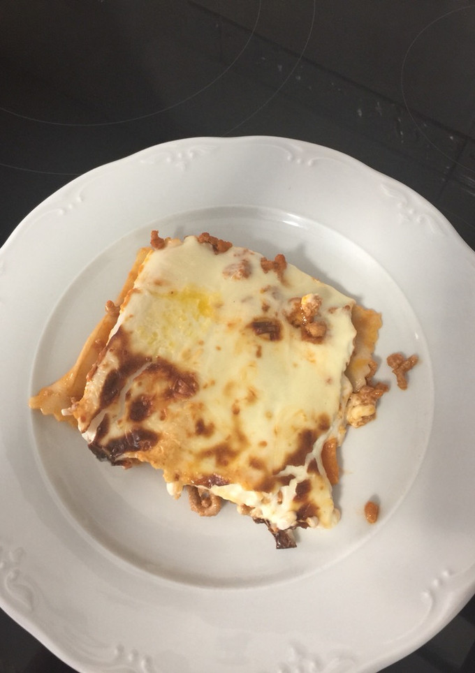 Una foto de Canelones de carne y verduras
