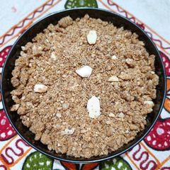 A picture of Oats dry fruit panjeeri.