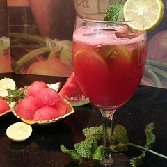 A picture of Watermelon Agua Fresca.