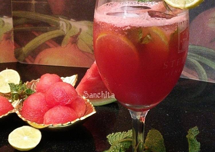 Watermelon Agua Fresca Recipe By Sanchita Mittal Cookpad