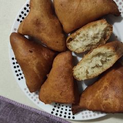 A picture of Yummy mandazi.