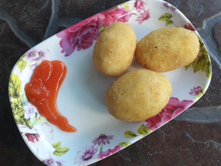 Langkah Mudah untuk Membuat Resep  GOGORI ~ SEGO GORENG ONIGIRI yang Lezat Sekali, Bikin Ketagihan