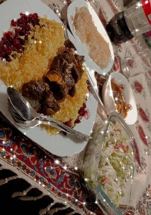عکسی از دستور قیمه نثار