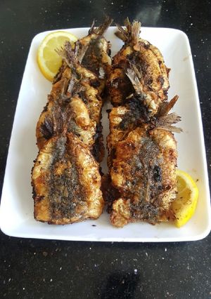 صورة لوصفة سردين مقلي (على طريقتي)