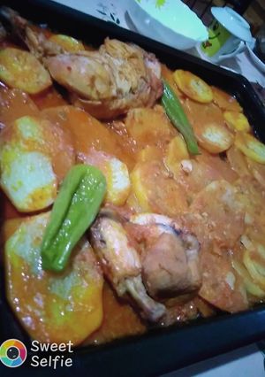 صورة لوصفة بطاطا الكوشة