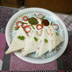A picture of Veg sandwich.