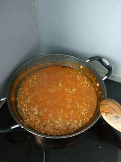Una foto de Arroz rojo