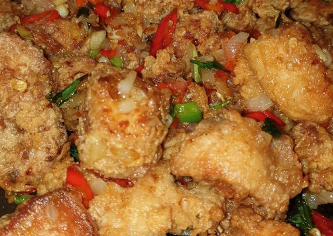 Resep Ayam Crispy Cabai Garam oleh Rissa Puspita - Cookpad