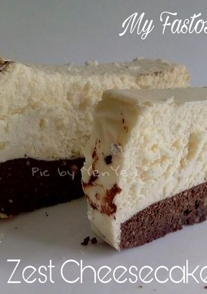 Foto resep Keto Lemon Zest Cheesecake