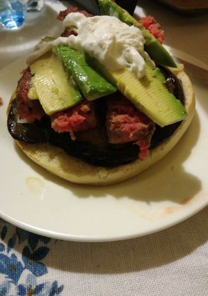 Foto di Hamburger da sabato sera