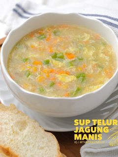 Foto resep Sup Telur Jagung Manis