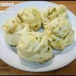 Steamed flower pao / pao daun bawang