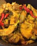 Cá trắm kho nghệ