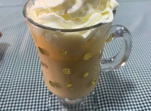 Una foto de Café helado al ron