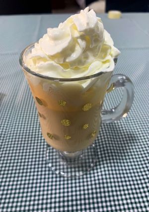 Una foto de Café helado al ron