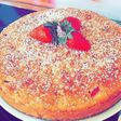 Strawberry shortcake coffee cake