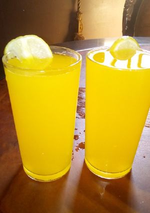 A picture of Tangerine juice.