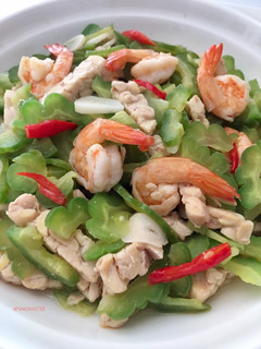 Foto resep Tumis Pare Tempe Udang