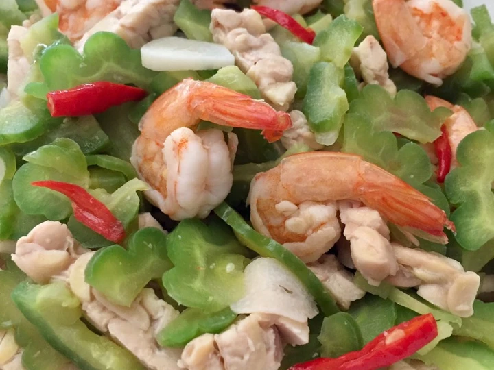 Cara Mudah Membuat Resep Tumis Pare Tempe Udang yang Lezat Anti Ribet, Mantap