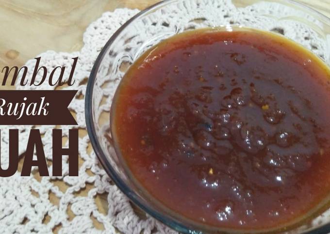 Resep Resep Sambal Rujak Buah Anti Gagal