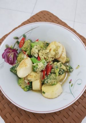 Foto resep Sayur Brokoli Telur Tofu