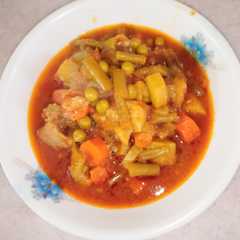 مرقه خضر-レシピのメイン写真