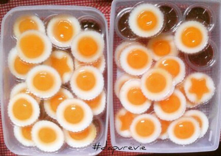 Puding telor ceplok