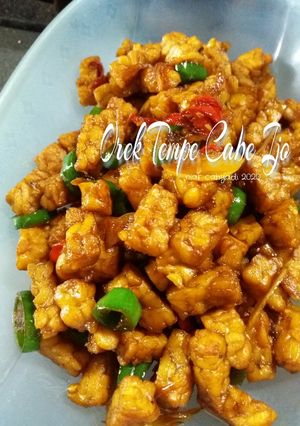 Foto resep Orek Tempe Cabe Ijo