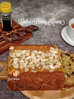 Foto resep Cake pisang kurma