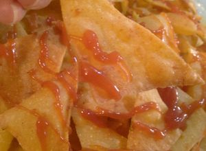 Una foto de Doritos caseros al estilo Argentino (popotos mexicanos)