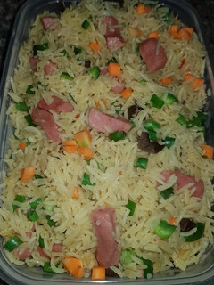A picture of Fried rice.