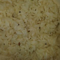 A picture of Cumin (Jeera) Rice.