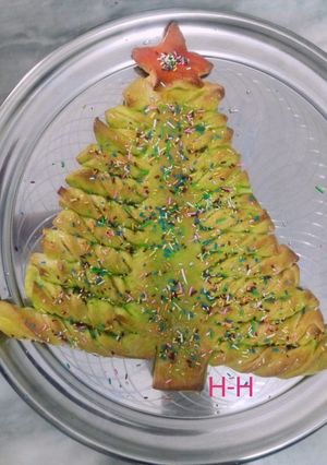 صورة لوصفة حلوى شجرة الميلاد