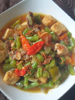 Foto resep Asem-asem daging buncis tahu