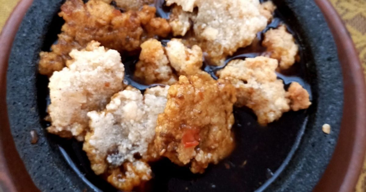 Cireng Tahu Kuah Gejrot