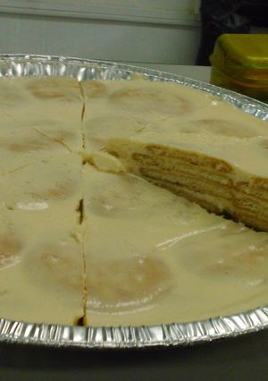 Una foto de Chesscake sencillo de limón