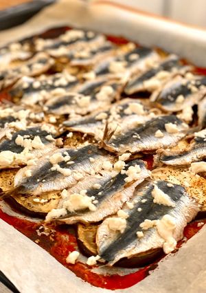 Foto principal de Sardinas al horno estilo mediterráneo