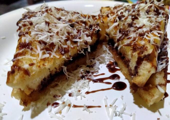 Resep Roti bakar teflon oleh dewi - Cookpad