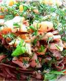 Соба с морепродуктами