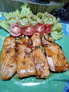Foto resep Salmon teriyaki