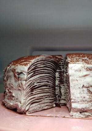 Foto resep Millecrepes Coklat
