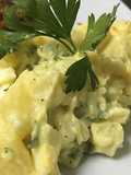Ensalada de papa con huevo